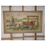 Peinture signée