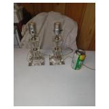 Paire de lampes