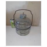Bidon en verre d'huile ï¿½ chauffage