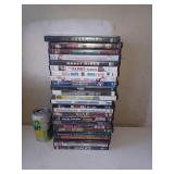 25 DVDs