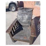 Fauteuil de sanatorium, dossier ajustable