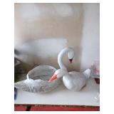 2 Oies en plastique pour l'extï¿½rieur