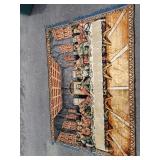Tapisserie murale, derniï¿½re scï¿½ne 45'' x 68''