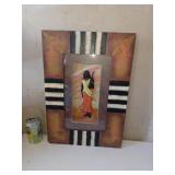 Cadre vitrï¿½ ï¿½ relief 14'' x 20''