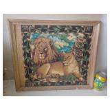 Cadre en tissus 17'' x 20''