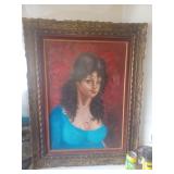 Peinture signée 27'' x 35''