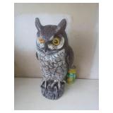 Hibou en plastique