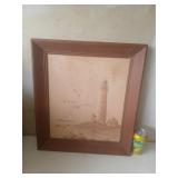 Cadre en bois 18'' x 20''