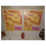 2 Affiches de cirque années 70