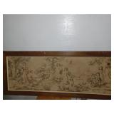 Cadre en tissus 21'' x 52''