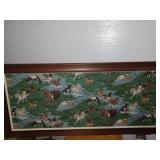 Cadre en tissus 20'' x 44''
