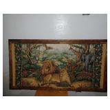 Cadre en tissus 26'' x 48''