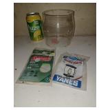 Article Coleman, globe en verre