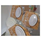 3 Ensembles de 3 assiettes