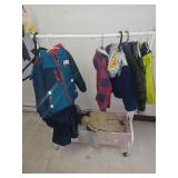 Vêtements et rack