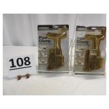 3/4' Pipe Clamps