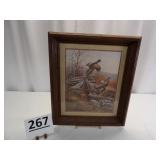 Pheasant Print - Home Interiors, 17' L x 12' W