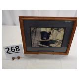 Black Bear Photo Framed 12' L x 15 1/2' W