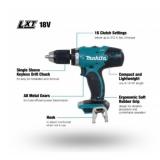 Makita 18V LXT 1/2' Cordless Drill/Driver Set