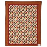 Autumn in the Mountains, bed quilt, 68'W x 87'L