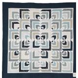 North Star, bed quilt, 81'W x 82'L