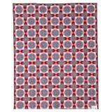 Friendship Knot, bed quilt, 84'W x 106'L