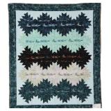 Spirit of Winter, lap quilt, 63'W x 74'L