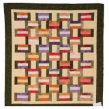 Sedona Sunset, lap quilt, 67'W x 72'L