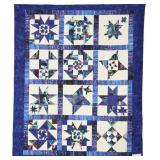 Mini Me, bed quilt, 78'W x 93'L