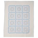 Hearts, bed quilt, 82'W x 100'L