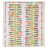 Twin Trellis, bed quilt, 86'W x 94'L