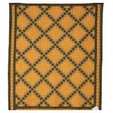 Irish Chain, bed quilt, 85'W x 99'L