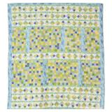 Just a Block Away, bed quilt, 97'W x 108'L