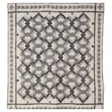 Ties that Bind, bed quilt, 97'W x 109'L