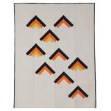 Book Flight, bed quilt, 60'W x 80'L