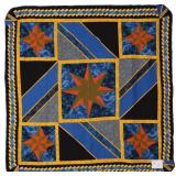 Star Shine, bed quilt, 87'W x 87'L