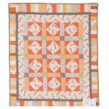 I See a Giraffe, crib quilt, 39'W x 46'L