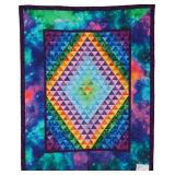 Colour: Order & Chaos, lap quilt, 58'W x 72'L