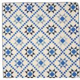 Pathways to the Stars, bed quilt, 98'W x 98'L