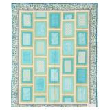 Up Past Bedtime, bed quilt, 59'W x 74'L
