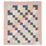 Sweet Sixteen, crib quilt, 44'W x 52'L