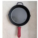 Tramontina 12' Cast Iron Fry Pan Silicone Grip