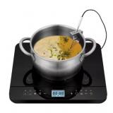 Mosaic Induction Cooktop with Temperature Probe