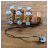 Alphabet Pull Truck Children's Toy