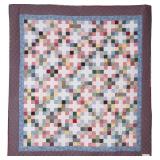 Homework, bed quilt, 97'W x 104'L
