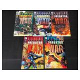 Dark Horse Aliens VS Predator War 5 Part series