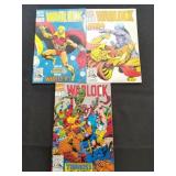 Marvel Comics - Warlock - Issues 1,2 &6