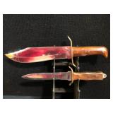 Bowie and Dagger Knife Set