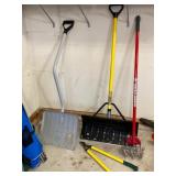 Snow Shovels, Garden Weasel & Trimmers