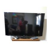 46" Samsung TV with Remote